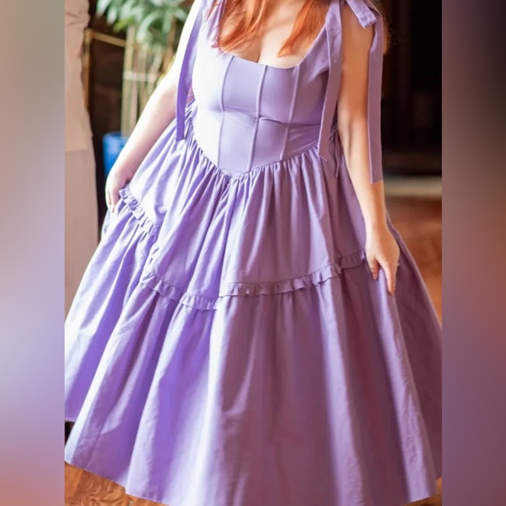 Lilac Diana dress from Valkyrie collection, size 0-4 (adjustable size).